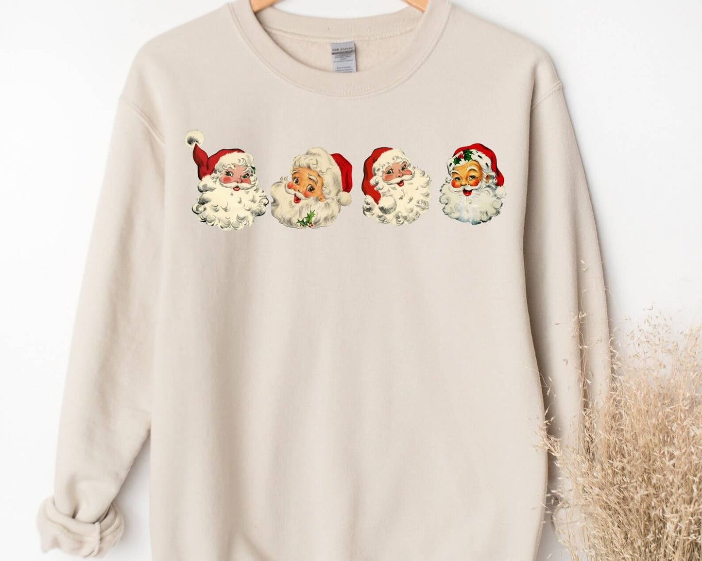 Funny Santa Face Sweatshirt