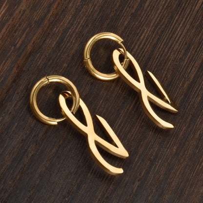 JK Golden Earrings & Necklace