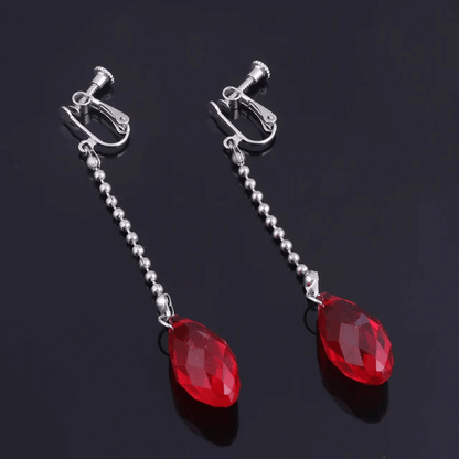 Kurapika Earrings & Chains Bracelet