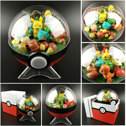 Handmade Pokéball Terrarium
