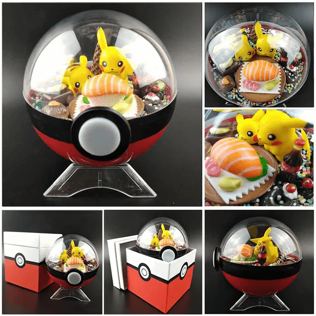 Handmade Pokéball Terrarium
