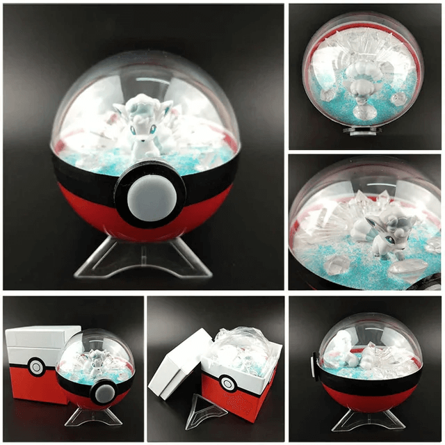 Handmade Pokéball Terrarium