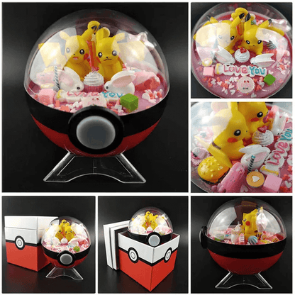 Handmade Pokéball Terrarium