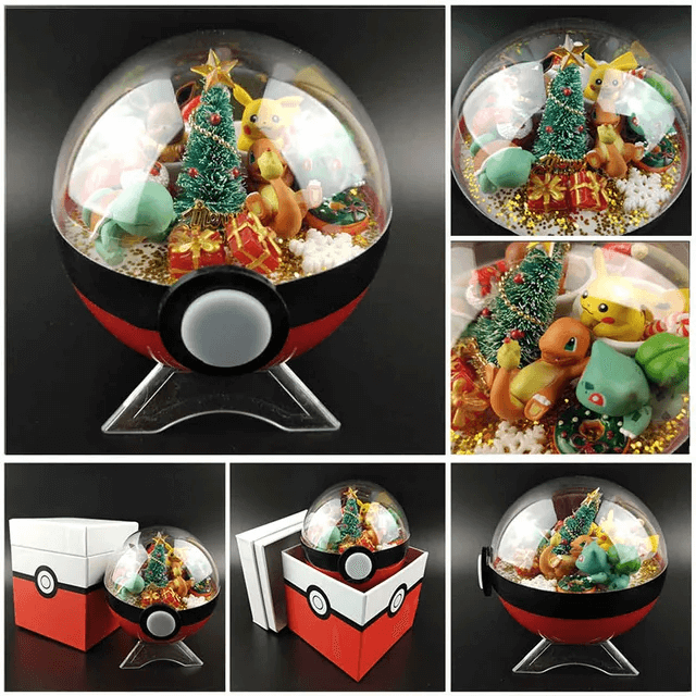 Handmade Pokéball Terrarium